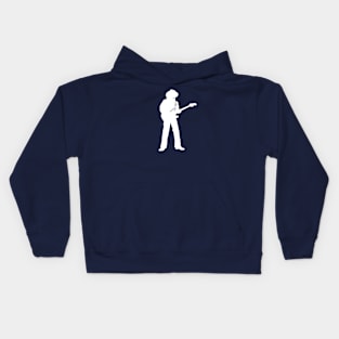 Definitely NOT Stevie Ray Vaughan Kids Hoodie